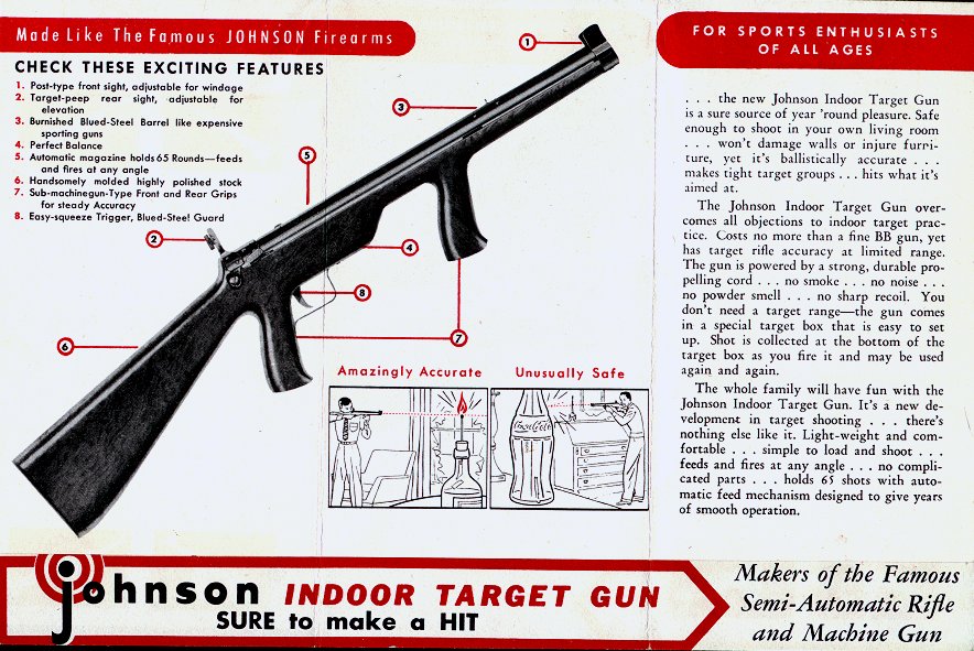 Indoor Target gun flyer