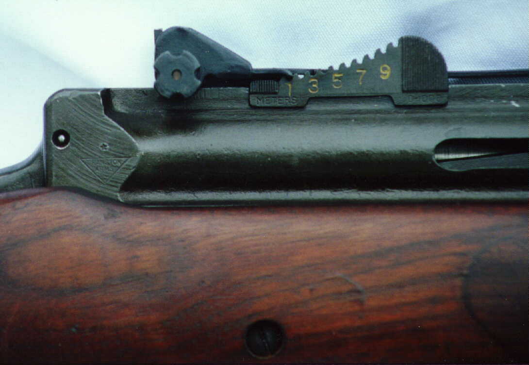 Detail of rearsight